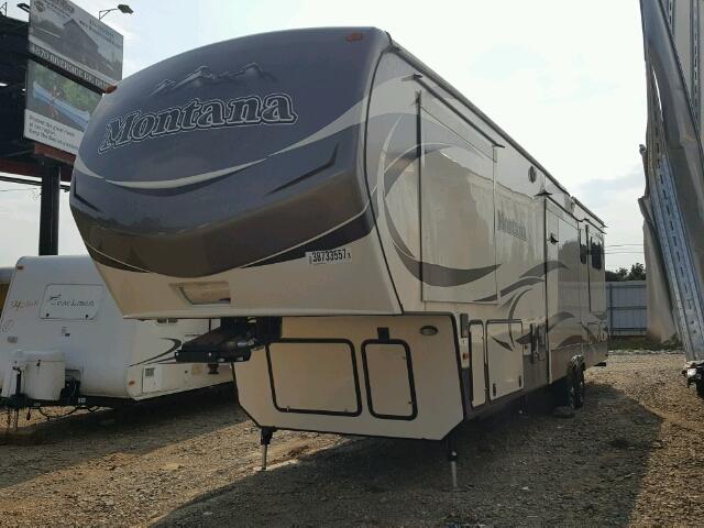 4YDF37924G4700229 - 2016 KEYSTONE MONTANA TAN photo 2