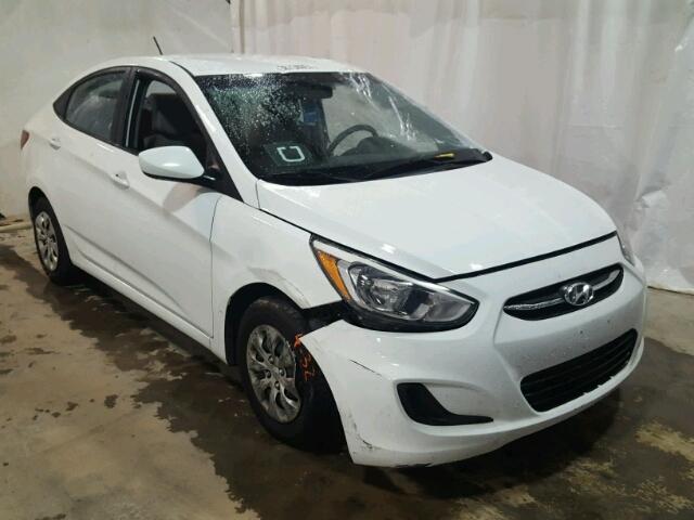 KMHCT4AE5FU899487 - 2015 HYUNDAI ACCENT GLS WHITE photo 1