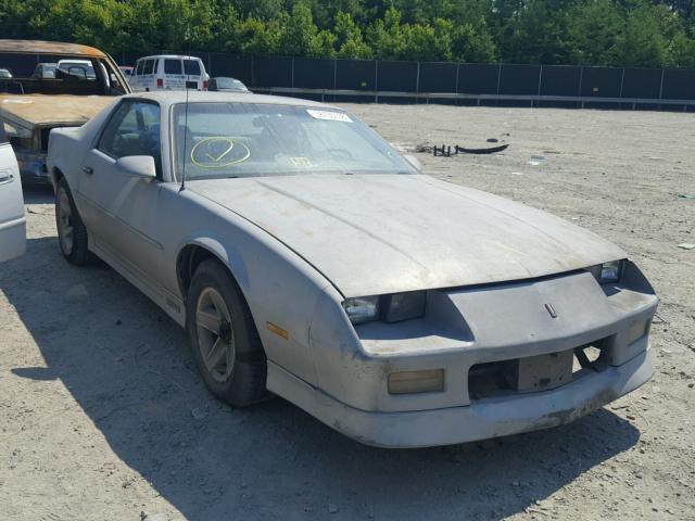 1G1FP21E1KL207888 - 1989 CHEVROLET CAMARO SILVER photo 1