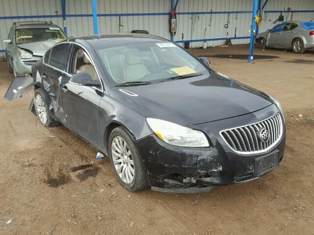 2G4GS5EK8C9125253 - 2012 BUICK REGAL PREM BLACK photo 1