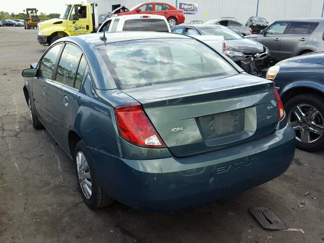 1G8AL58B96Z148869 - 2006 SATURN ION LEVEL GREEN photo 3