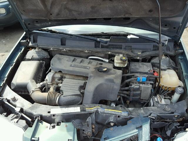 1G8AL58B96Z148869 - 2006 SATURN ION LEVEL GREEN photo 7