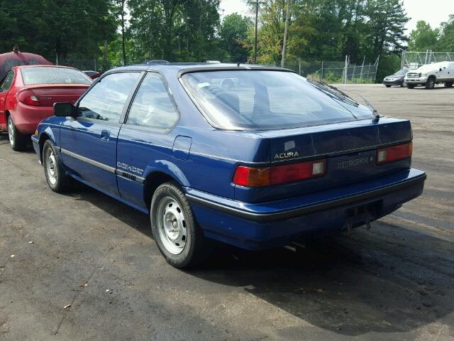 JH4DA3344GS000143 - 1986 ACURA INTEGRA RS BLUE photo 3