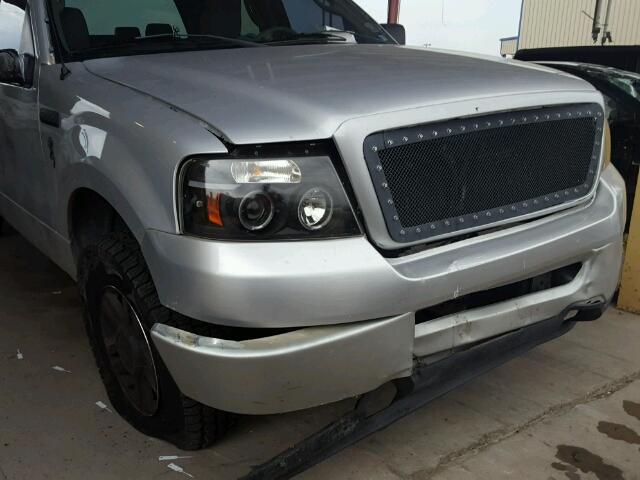 1FTPW14516FA45298 - 2006 FORD F150 SUPER SILVER photo 9