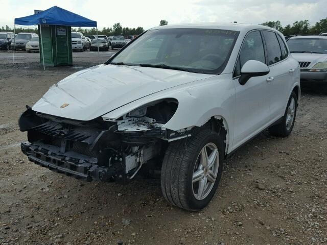 WP1AA2A28ELA97353 - 2014 PORSCHE CAYENNE WHITE photo 2