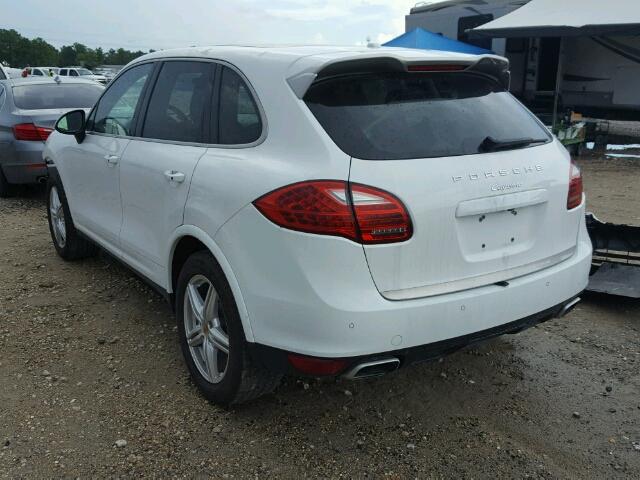 WP1AA2A28ELA97353 - 2014 PORSCHE CAYENNE WHITE photo 3