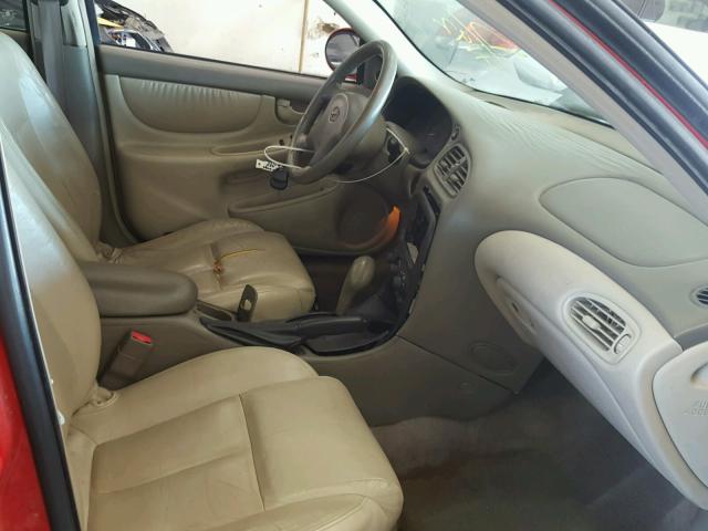 1G3NF52E6XC414192 - 1999 OLDSMOBILE ALERO GLS 红色 照片 5