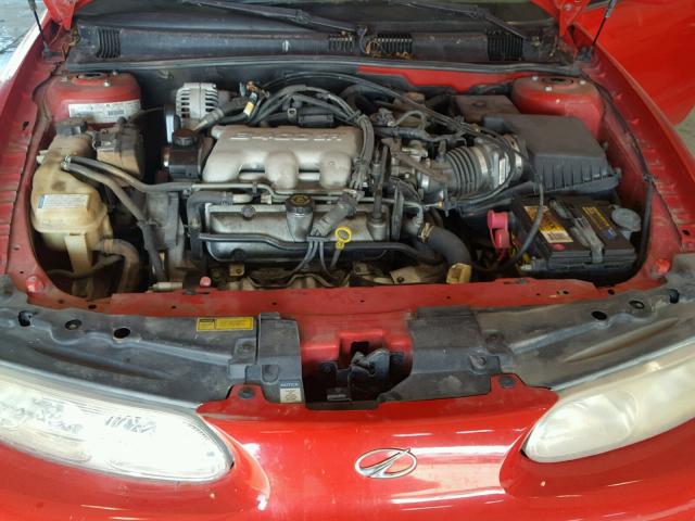 1G3NF52E6XC414192 - 1999 OLDSMOBILE ALERO GLS 红色 照片 7