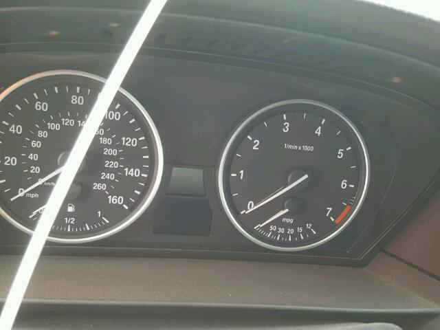 WBANW53518CT49779 - 2008 BMW 550 I BLACK photo 8