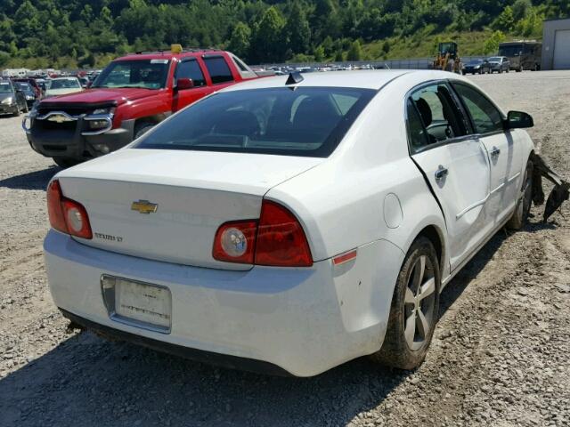 1G1ZC5EU9CF131767 - 2012 CHEVROLET MALIBU 1LT 白色 照片 4
