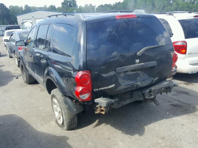 1D4HB38N65F608823 - 2005 DODGE DURANGO ST BLACK photo 3