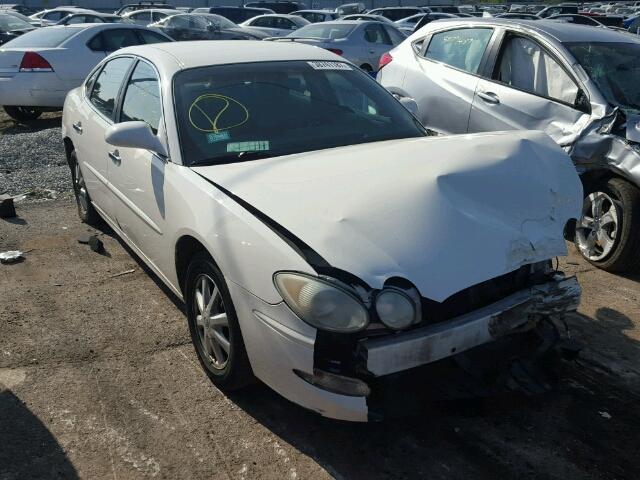 2G4WD562051304506 - 2005 BUICK LACROSSE C WHITE photo 1