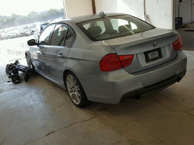 WBAPM5C54BE575518 - 2011 BMW 335I BLUE photo 3