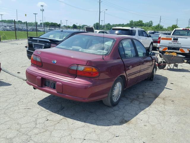 1G1ND52F24M581615 - 2004 CHEVROLET CLASSIC RED photo 4