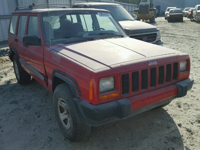 1J4FT48S71L525842 - 2001 JEEP CHEROKEE S RED photo 1