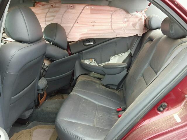 1HGCM66563A048027 - 2003 HONDA ACCORD EX MAROON photo 6