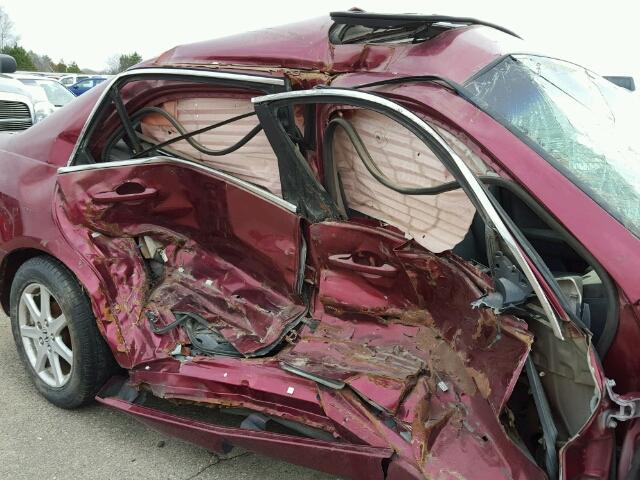 1HGCM66563A048027 - 2003 HONDA ACCORD EX MAROON photo 9