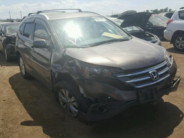 2HKRM4H77EH674886 - 2014 HONDA CR-V CHARCOAL photo 1