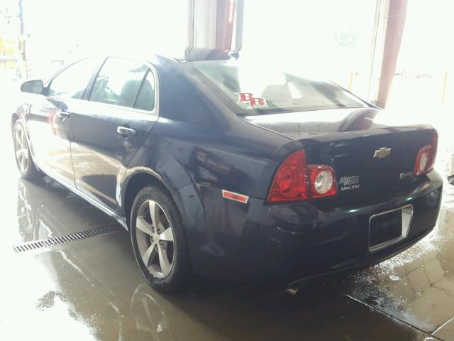 1G1ZF57569F224297 - 2009 CHEVROLET MALIBU HYB ლურჯი ფოტო 3