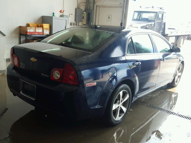 1G1ZF57569F224297 - 2009 CHEVROLET MALIBU HYB ლურჯი ფოტო 4