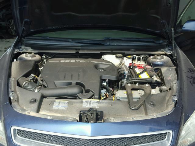 1G1ZF57569F224297 - 2009 CHEVROLET MALIBU HYB ლურჯი ფოტო 7