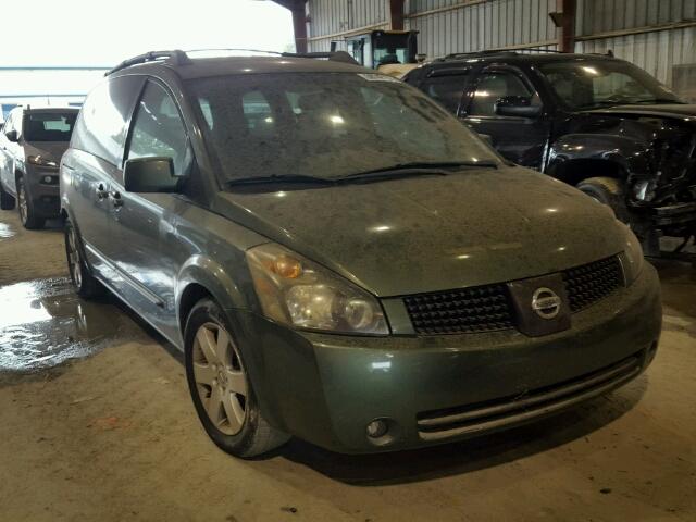 5N1BV28U84N301164 - 2004 NISSAN QUEST S GREEN photo 1