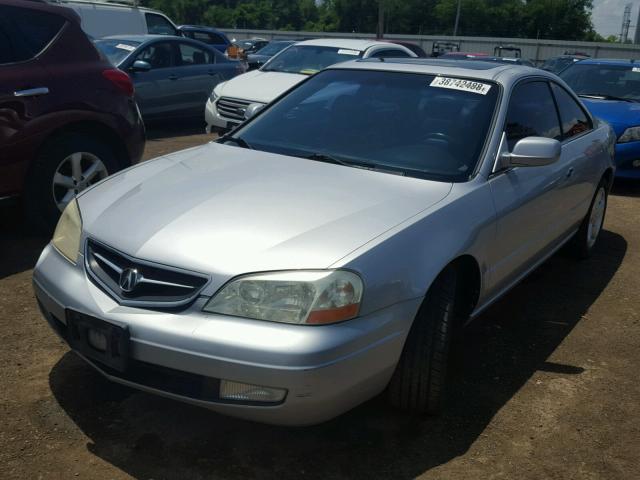 19UYA42652A004407 - 2002 ACURA 3.2CL TYPE SILVER photo 2