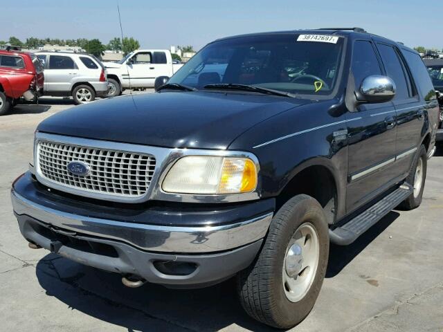 1FMPU18L8XLB72160 - 1999 FORD EXPEDITION BLACK photo 2