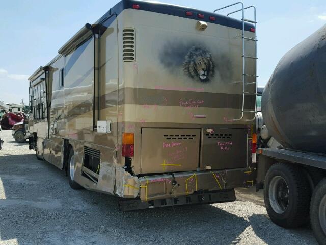 1RF49554352033773 - 2005 ROADMASTER RAIL MONOCOQUE ოქროსფერი ფოტო 3