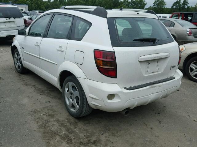 5Y2SL66885Z472109 - 2005 PONTIAC VIBE WHITE photo 3