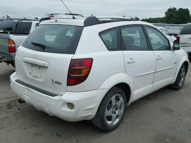 5Y2SL66885Z472109 - 2005 PONTIAC VIBE WHITE photo 4