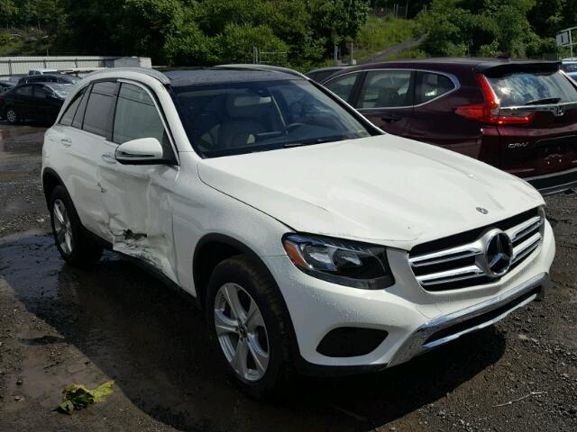 WDC0G4KB6JV026005 - 2018 MERCEDES-BENZ GLC 300 4M WHITE photo 1