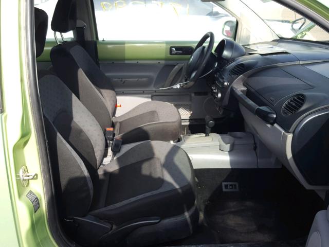 3VWCK21CX1M428410 - 2001 VOLKSWAGEN NEW BEETLE 绿色 照片 5