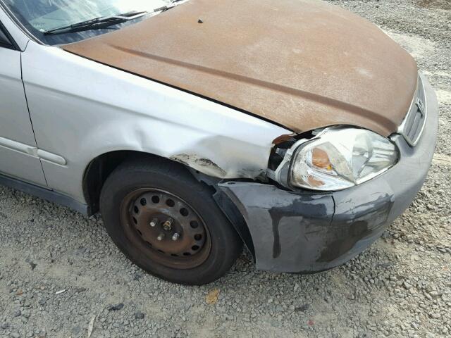 2HGEJ6613XH564884 - 1999 HONDA CIVIC BASE SILVER photo 9