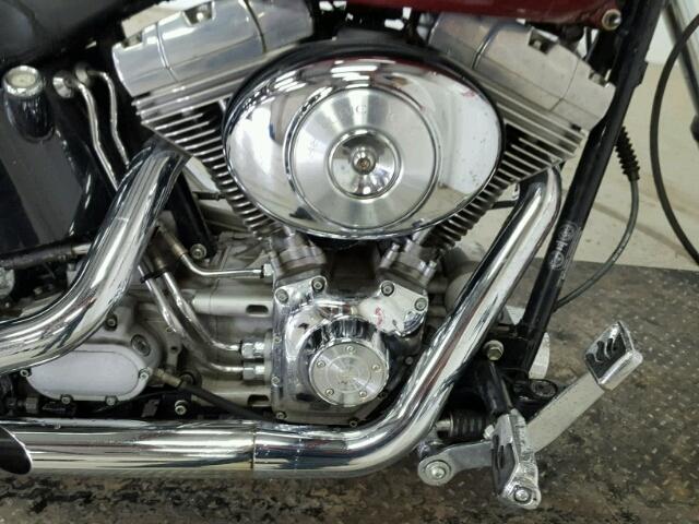 1HD1BHY191Y025958 - 2001 HARLEY-DAVIDSON FXST RED photo 5