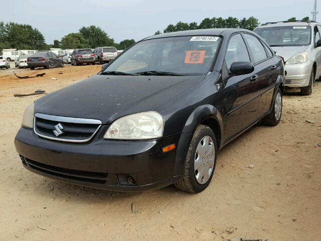 KL5JD56Z37K533489 - 2007 SUZUKI FORENZA BA BLACK photo 2