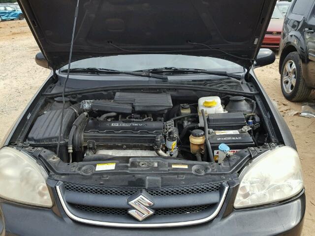 KL5JD56Z37K533489 - 2007 SUZUKI FORENZA BA BLACK photo 7