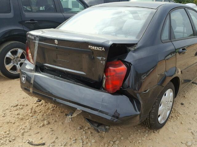 KL5JD56Z37K533489 - 2007 SUZUKI FORENZA BA BLACK photo 9