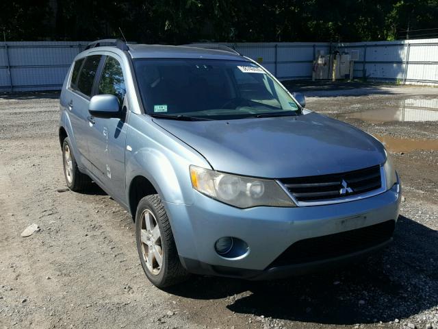 JA4MS31X37Z009896 - 2007 MITSUBISHI OUTLANDER BLUE photo 1