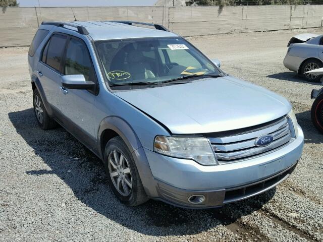 1FMDK02W98GA44848 - 2008 FORD TAURUS X BLUE photo 1