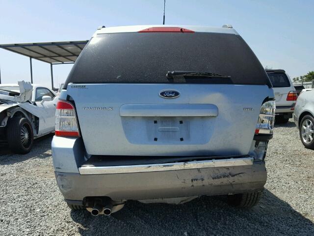 1FMDK02W98GA44848 - 2008 FORD TAURUS X BLUE photo 9