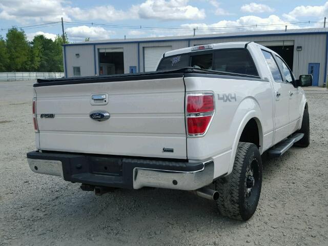 1FTFW1EV8AFA79967 - 2010 FORD F150 WHITE photo 4