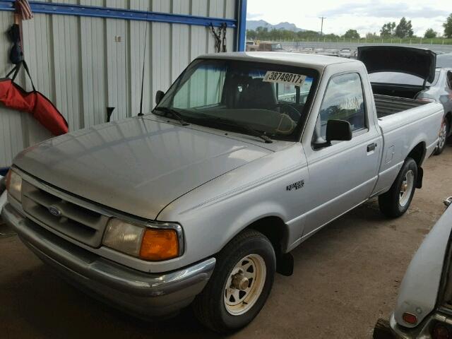 1FTCR10A8TTA31503 - 1996 FORD RANGER SILVER photo 2