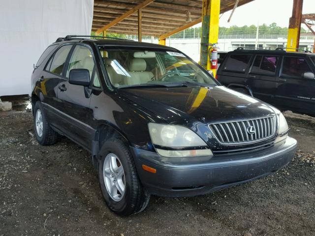 JT6GF10UXY0056942 - 2000 LEXUS RX 300 BLACK photo 1