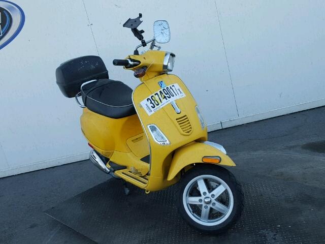 ZAPM688FXC5400578 - 2012 VESPA LX 150IE YELLOW photo 1