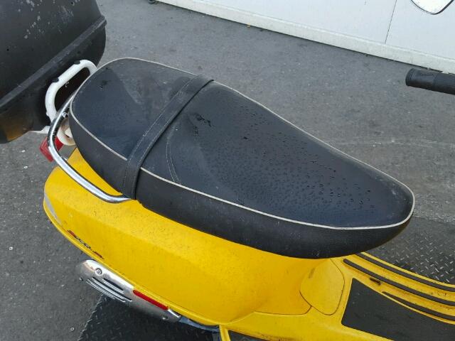 ZAPM688FXC5400578 - 2012 VESPA LX 150IE YELLOW photo 6