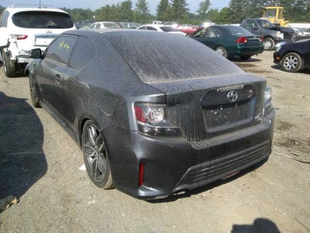 JTKJF5C73E3085665 - 2014 TOYOTA SCION TC 灰色 照片 3