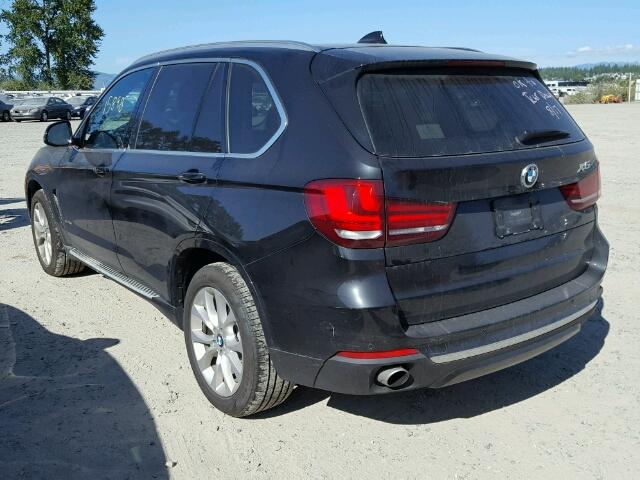 5UXKR0C52F0K61224 - 2015 BMW X5 XDRIVE3 BLACK photo 3