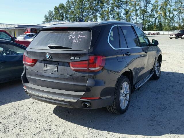 5UXKR0C52F0K61224 - 2015 BMW X5 XDRIVE3 BLACK photo 4