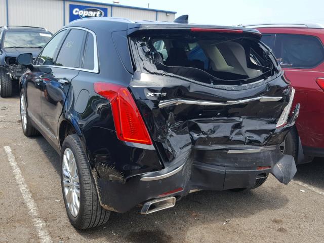 1GYKNCRS8HZ303318 - 2017 CADILLAC XT5 PREMIU BLACK photo 3